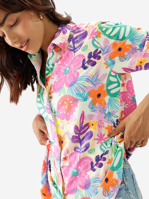 TSS Originals Floral Vibe Women Shirts
