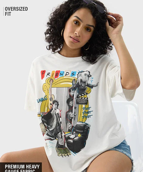 FRIENDS The Frame Women Oversized T-Shirts