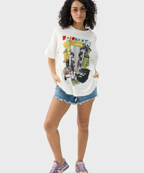 FRIENDS The Frame Women Oversized T-Shirts