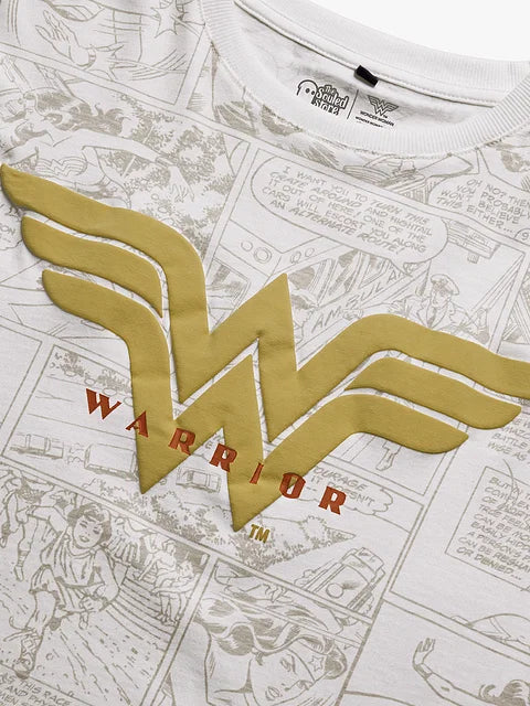 Wonder Woman Warrior Oversized T-Shirts