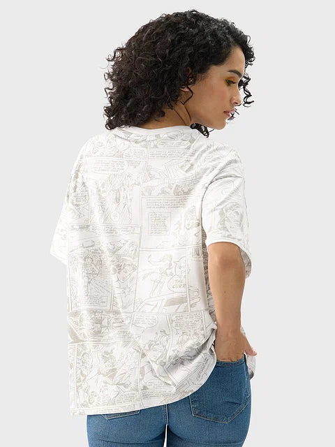 Wonder Woman Warrior Oversized T-Shirts
