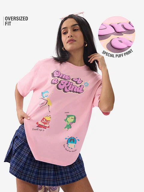 Inside Out One Of A Kind Women Oversized T-Shirts