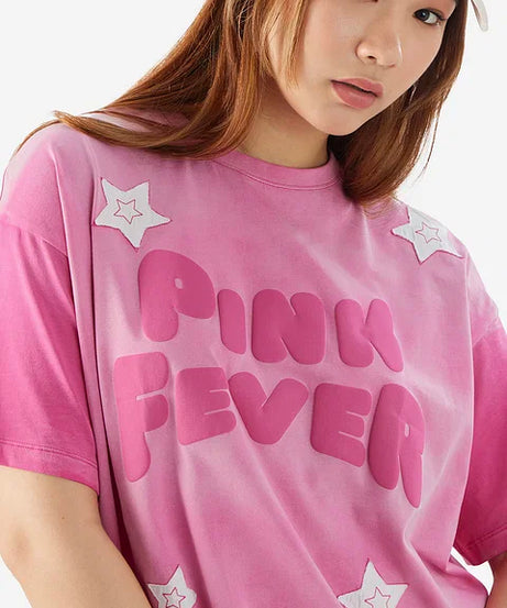 Pink Fever Women Oversized T-Shirts