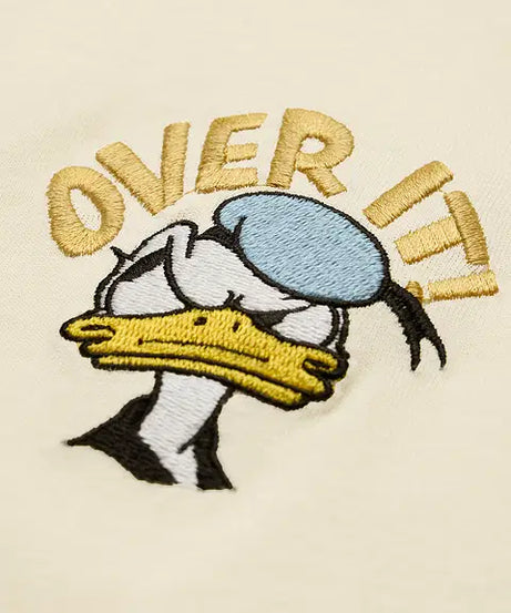 Donald Duck Quack Off Women Oversized T-Shirts
