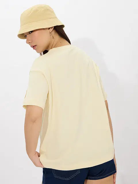 Donald Duck Quack Off Women Oversized T-Shirts