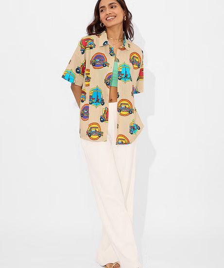 Desi Paintwork Women Holiday Shirts