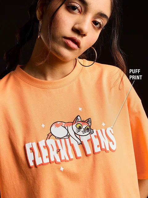 The Marvels Flerkittens Women Oversized T-Shirts