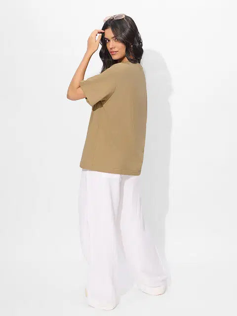 Chai Stamp Women Oversized T-Shirts