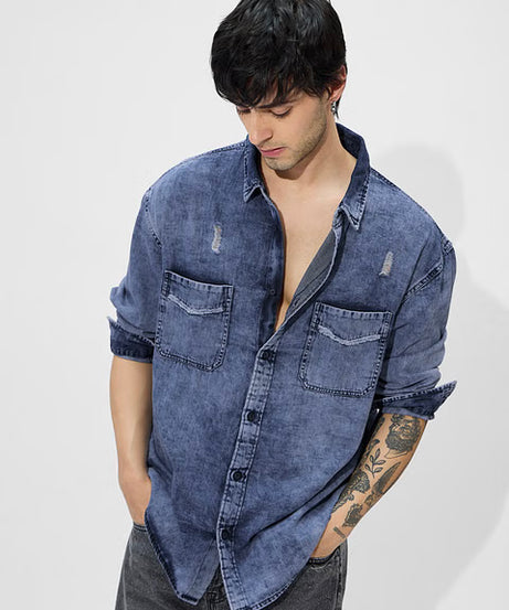 Classic Blue Denim Shirts