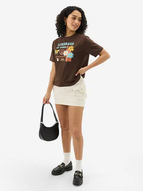 Kindness Is Cool Women Relaxed Fit T-Shirts