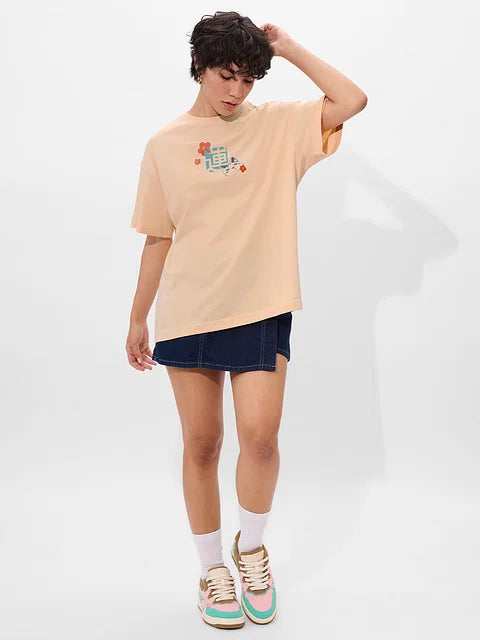 Feeling Lucky Women Oversized T-Shirts