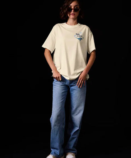 Disney Make A Wish Women Oversized T-Shirts
