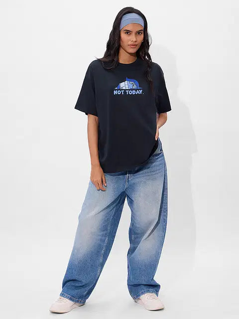 Sadness Women Oversized T-Shirts