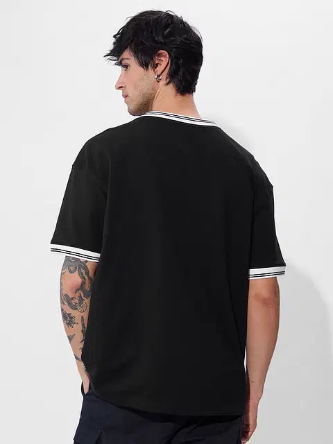 Varsity Blue Blaze Oversized T-Shirts