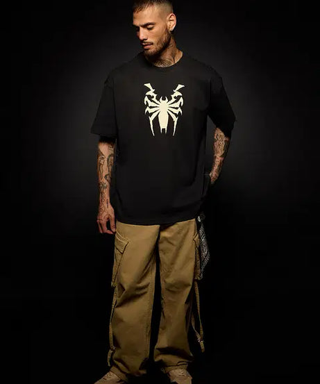 Venom  Spider x Venom Oversized T-Shirts