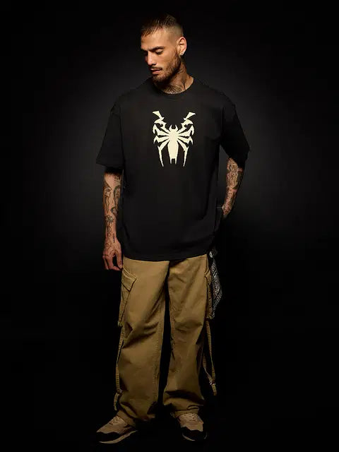 Venom  Spider x Venom Oversized T-Shirts
