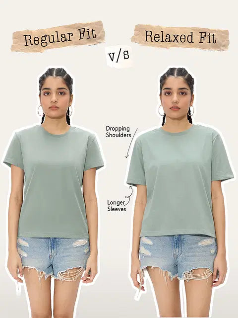 Serene Women Relaxed Fit T-Shirts
