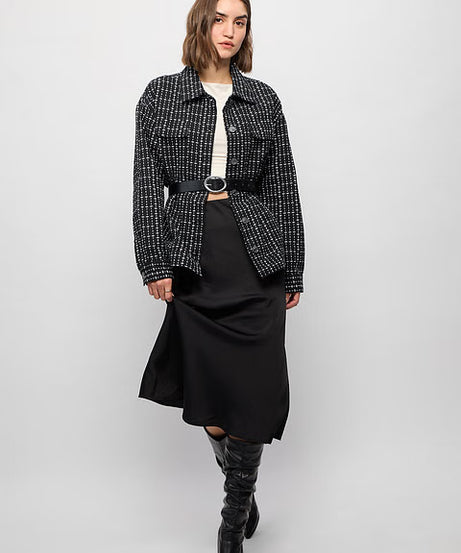 Textured Black Women Shackets