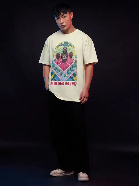 Squid Game Survival Oversized T-Shirts