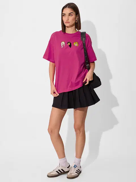 Josie Band Women Oversized T-Shirts