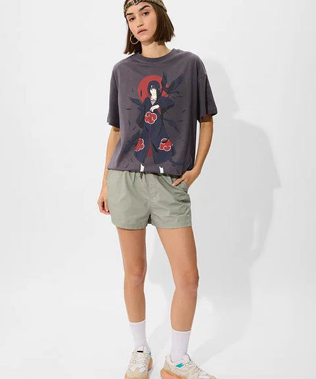 Naruto Itachi Women Oversized T-Shirts