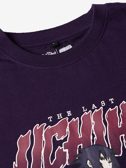 Naruto Sasuke Women Oversized T-Shirts