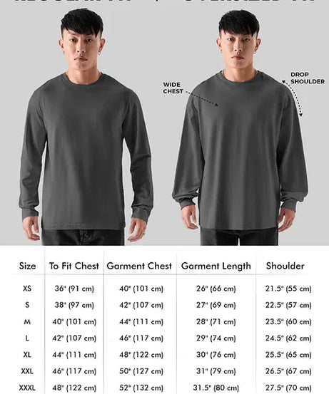 Naruto Shippuden Konoha Leaf Rogue Oversized Full Sleeve T-Shirts