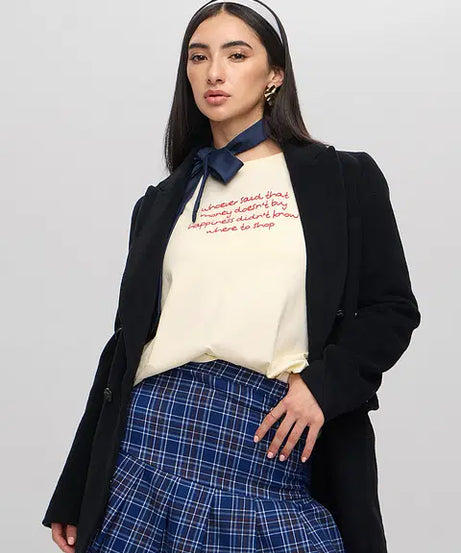 Gossip Girl Doodle Women Oversized T-Shirts