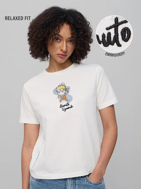 Naruto Shippuden Uzumaki Women Relaxed Fit T-Shirts