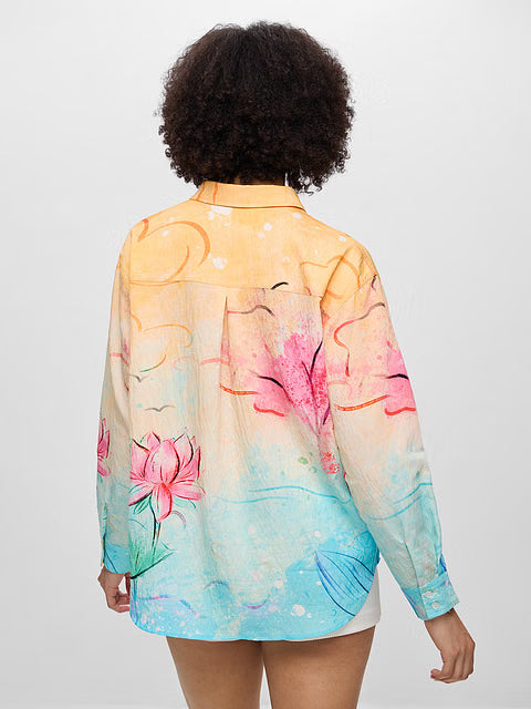 Blush Women Boyfriend Shirts