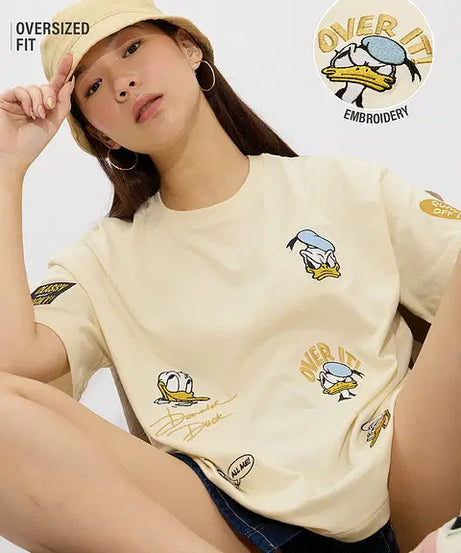 Quack Off Women Oversized T-Shirts