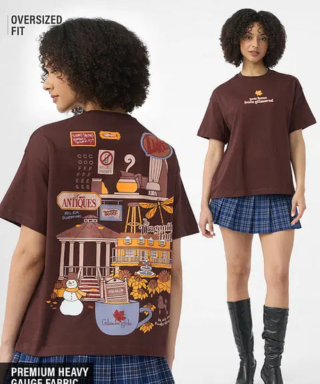 Gilmore Girls You Have Been Gilmored Women Oversized T-Shirts