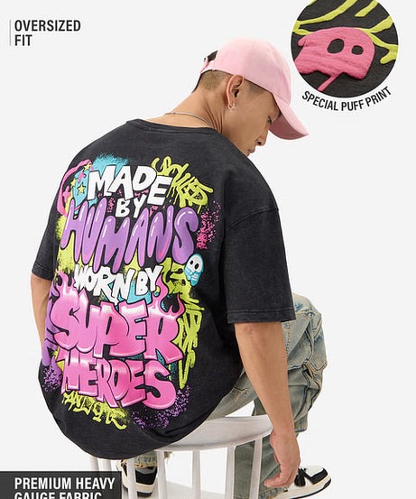TSS Originals Made By Humans Oversized T-Shirts