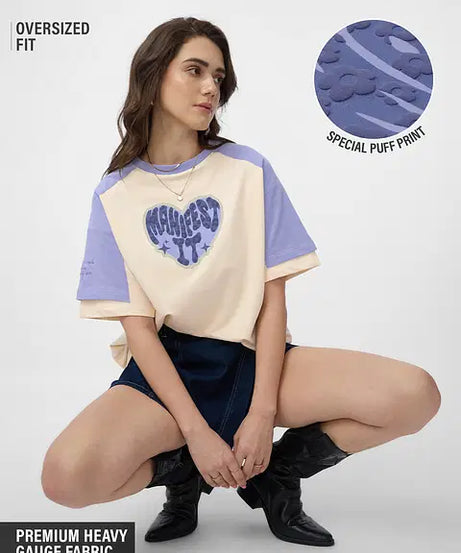 Manifest It Women Oversized T-Shirts