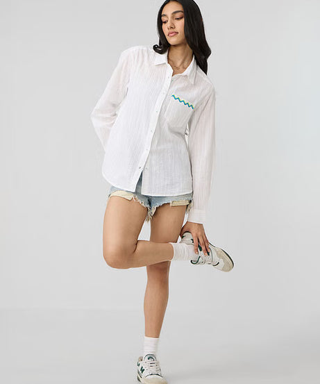 Textured Canary Women Shirts