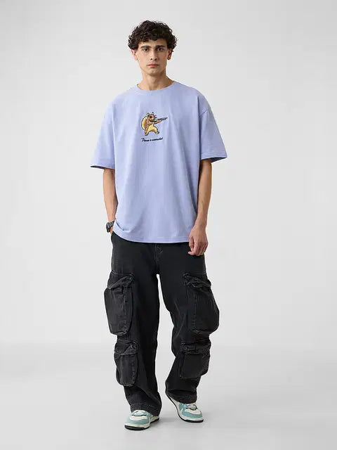 Peace Is Overrated Oversized T-Shirts