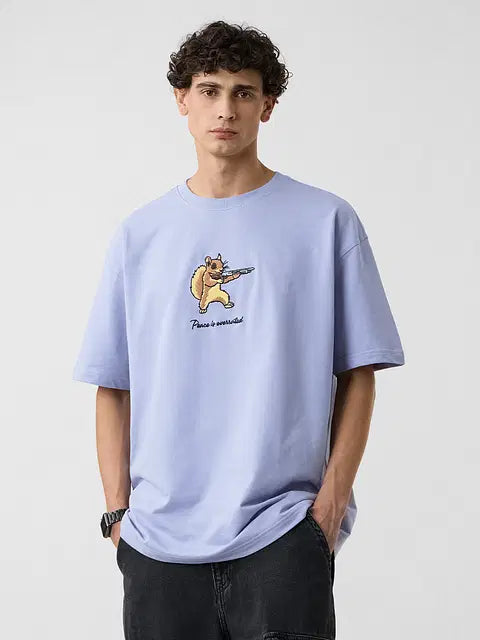 Peace Is Overrated Oversized T-Shirts