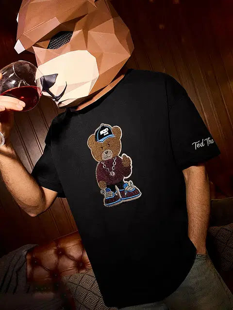 Ted The Stoner Baby Terry Oversized T-Shirts