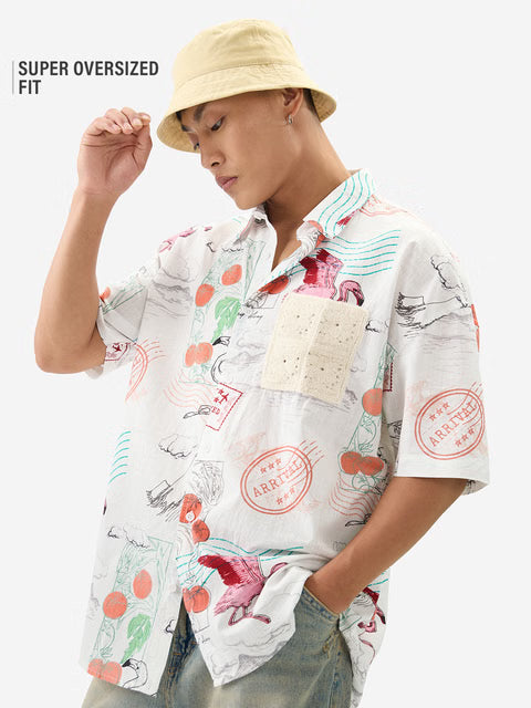 Travel Away Oversized Shirts