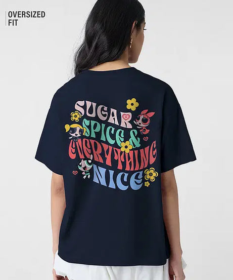 Spice and Nice Women Oversized T-Shirts