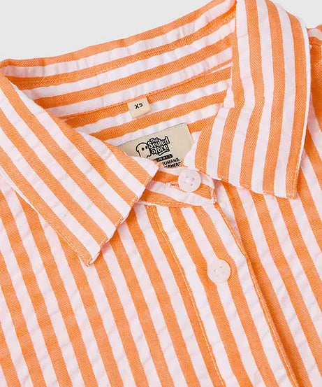 Tangerine Women Cropped Shirts