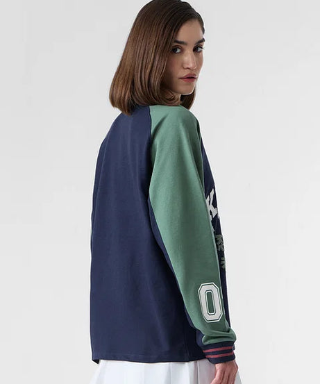 Naruto Kakashi Varsity Women Full Sleeve T-Shirts