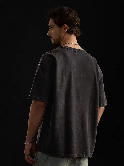 Jurassic Park Logo (Vintage Wash) Oversized T-Shirts