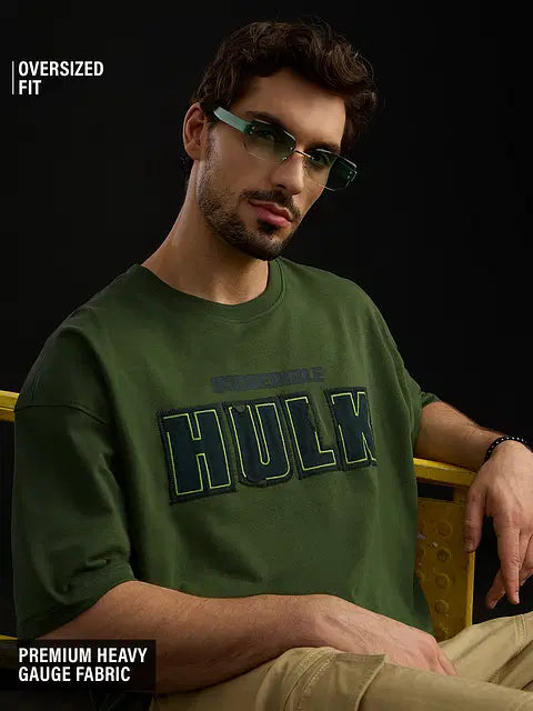 Hulk Gamma Fury Oversized T-Shirts