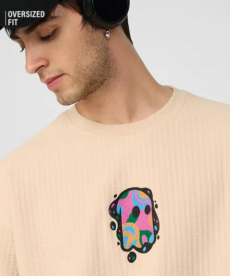 Mr. Souls Splatter Oversized T-Shirts