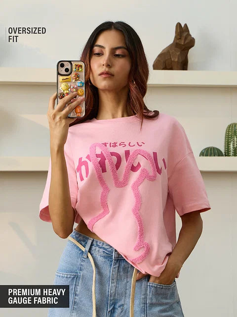 Bunny Women Oversized T-Shirts