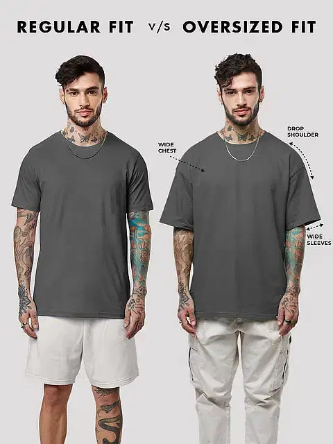 Souled Colour Stroke Oversized T-Shirts