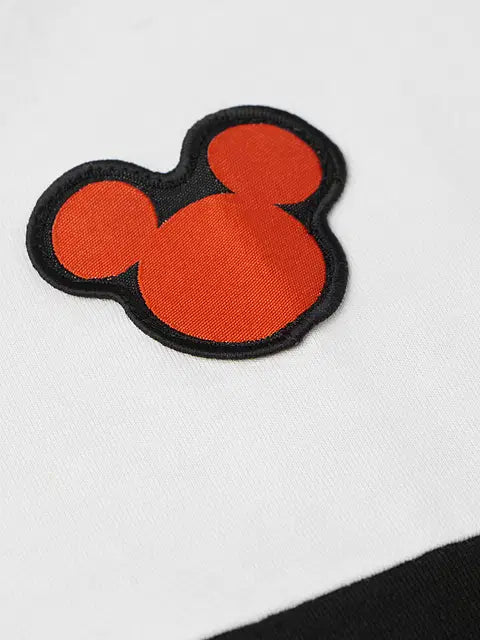 Sporty Mickey Varsity Women Oversized T-Shirts