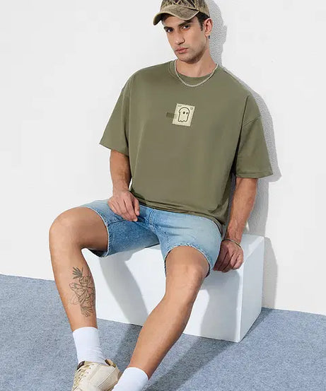 Stamp Oversized T-Shirts