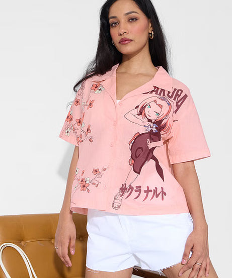 Naruto Sakura Women Holiday Shirts